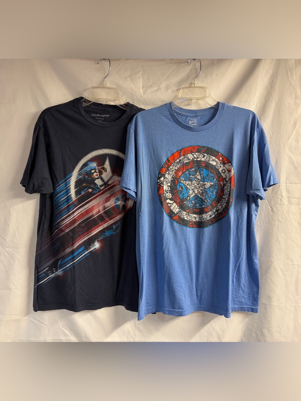 Men’s Marvel graphic t shirts size large